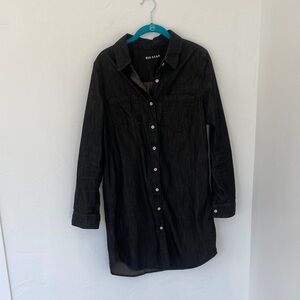 Big Star Charcoal Long Sleeve Dress